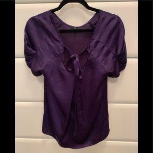 Gap Silk Short Sleeve Shirt